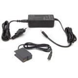 ChiliPower adaptateur secteur DR-BLC12 pour Panasonic avec batterie factice DMW-BLC12 - kit complet
