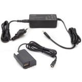 ChiliPower netadapter DR-BLK22 pour Panasonic avec batterie factice DMW-BLK22 - kit adaptateur complet