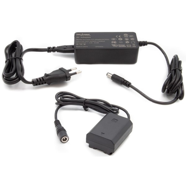 ChiliPower adaptateur secteur DR-FZ100 pour Sony avec batterie factice NP-FZ100 - kit complet