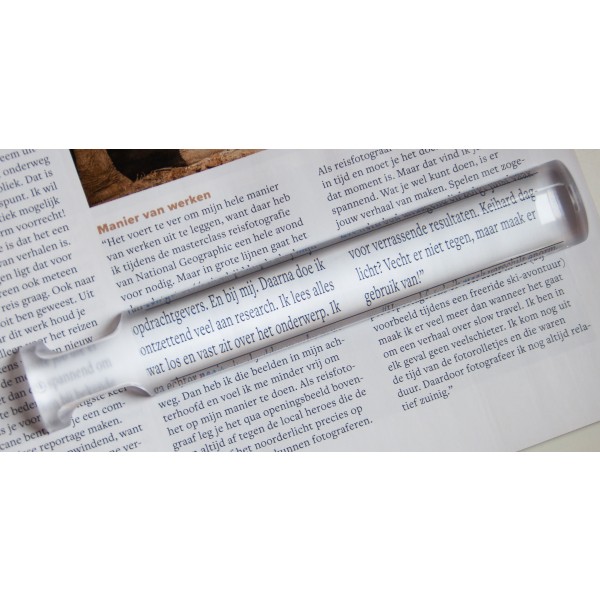 Balloon Byomic règle de lecture avec ligne de lecture BYO-LL2560 2,5x160mm