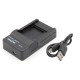 ChiliPower Olympus Li-50B mini chargeur USB compact et portable - Image 2