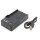 ChiliPower mini chargeur USB pour batteries JVC SSL-JVC50 et SSL-JVC70 - Image 2