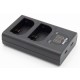ChiliPower LP-E6NH Canon USB Duo Kit - set d'accus pour appareil photo avec chargeur double USB - Image 4