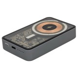 Patona powerbank 10.000mAh transparent avec charge sans fil MagSafe et PD 20W