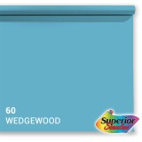 Superior papier de fond 60 Wedgewood 1,35 x 11m - bleu clair professionnel