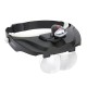 Carson MagniVisor Deluxe PRO Series - loupe frontale LED avec 4 lentilles pour travaux de précision - Image 2