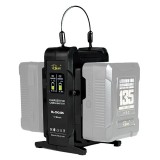 Chargeur rapide double Rolux RL-CH240S pour batteries V-Mount