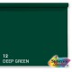 Superior papier de fond 12 Deep Green 1,35 x 11m - Qualité professionnelle mate et sans plis - Image 1