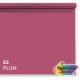 Superior papier de fond 62 Plum prune 1,35 x 11m pour photographie professionnelle - Image 1