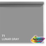 Superior papier de fond 71 Lunar Gray gris foncé 1,35 x 11m pour photographie professionnelle