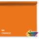 Superior papier de fond 94 Orange 1,35 x 11m - papier fond professionnel sans couture mat - Image 1