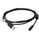 Câble USB compatible avec Kodak U-8 - 1,25 mètre - Image 1