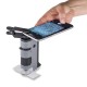 Carson Handmicroscoop MP-250 MicroFlip 100-250x avec adaptateur smartphone et éclairage LED UV - Image 3