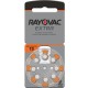 Rayovac piles pour appareils auditifs type 13 (orange) - 10 x 8 pièces - Image 2
