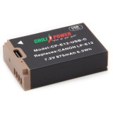 ChiliPower LP-E12 batterie USB-C pour Canon - 875mAh avec chargement direct