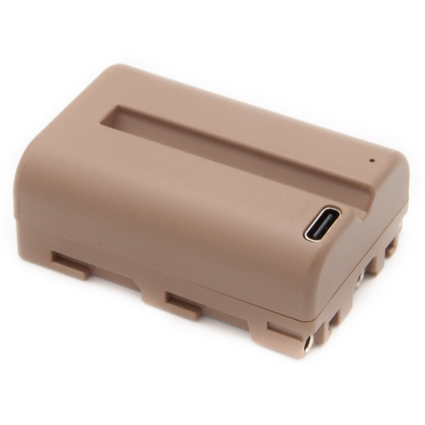 ChiliPower batterie NP-FM500H avec USB-C pour Sony - 1800mAh - Chargement direct via câble USB