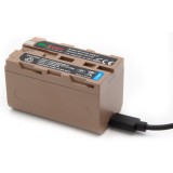 ChiliPower NP-F750 USB-C batterie pour Sony - 4400mAh avec câble de charge inclus