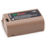 Batterie ChiliPower DMW-BLK22 avec USB-C pour Panasonic - 2500mAh rechargeable directement