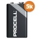 Piles alcalines Duracell Procell 9V - lot de 5 - Image 2