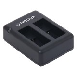 Chargeur double USB mini pour batteries GoPro Hero9, Hero10, Hero11 et Hero12