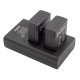 ChiliPower EN-EL25 Nikon USB Duo Kit - set d'accus pour appareil photo avec chargeur double USB - Image 3