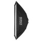 Sirui softbox pliable QR6090 60x90 cm avec nid d'abeille et sac de transport - Image 2
