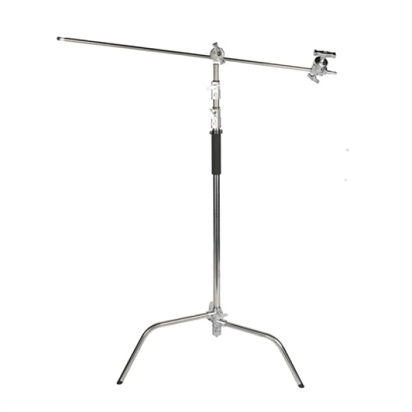 Sirui C-Stand Set CS02 - Stand professionnel avec roues et sac de sable, extensible de 150 à 320 cm