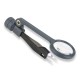Carson MagniGrip MG-88 loupe avec pincette - grossissement 4,5x avec éclairage LED - Image 4