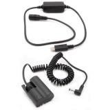 ExPro adaptateur USB-C avec batterie factice DR-400 type Canon BP-511 / BP-511A