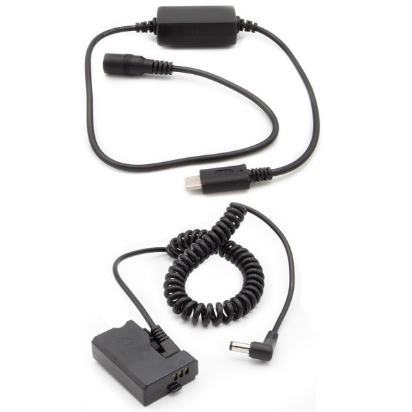 ExPro adaptateur secteur USB-C avec batterie factice DR-E10 pour Canon LP-E10