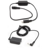 ExPro adaptateur secteur factice DR-E17 avec USB-C pour Canon EOS M3, EOS M5, EOS M6