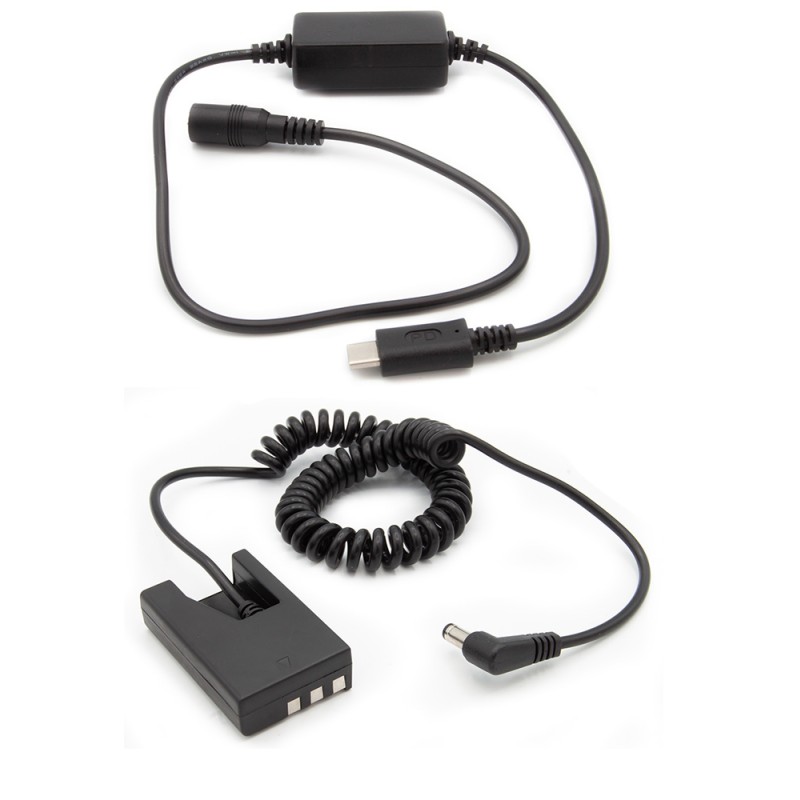 Dummy accu USB-C adapterset EP-5 accutype Nikon EN-EL9