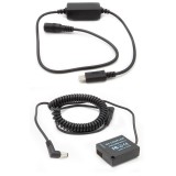 ExPro adaptateur secteur USB-C avec batterie factice pour Panasonic DMW-BLE9 et DMW-BLG10