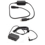 ExPro adaptateur secteur USB-C avec batterie factice pour Panasonic DMW-BLF19E