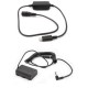 ExPro adaptateur secteur USB-C avec batterie factice pour Panasonic DMW-BLF19E - Image 1
