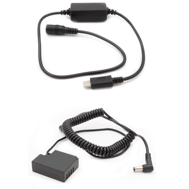 Dummy accu USB-C adapterset accutype Fujifilm NP-W126