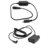 ExPro adaptateur USB-C avec batterie fictive pour Fujifilm NP-W235