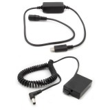 ExPro adaptateur secteur USB-C avec batterie factice Canon LP-E8