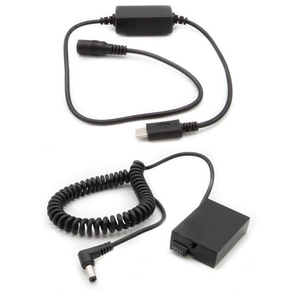 ExPro adaptateur secteur USB-C avec batterie factice Canon LP-E8