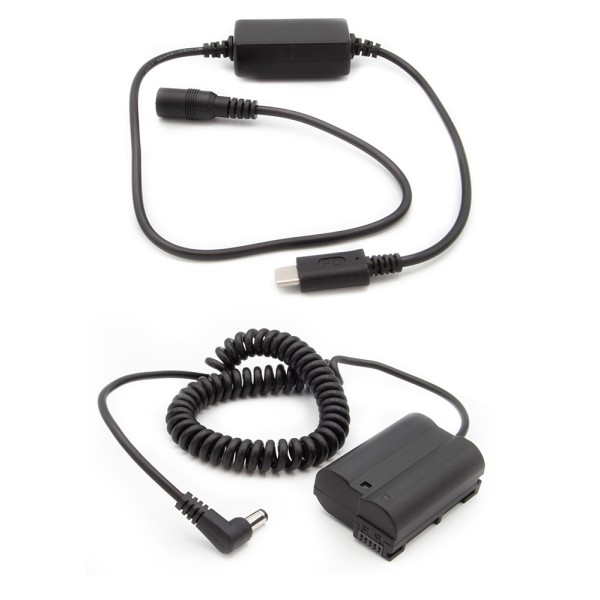 ExPro adaptateur USB-C avec batterie factice Nikon EN-EL15