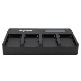 Patona ChiliPower chargeur rapide pour 4 batteries Sony série L (NP-F550, NP-F570, NP-F750, NP-F960, NP-F970)