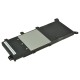 Batterie ordinateur portable 0B200-01000000 pour (entre autres) Asus X555LA, X555LD, X555LN - 4840mAh