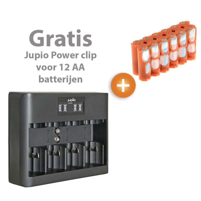 Jupio All-in-one oplader - laadt alles door elkaar en tegelijk