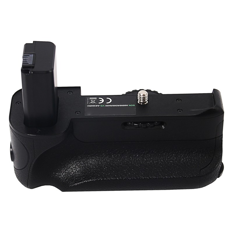 Batterygrip voor Sony A6000, A6300 en A6400 + draadloze afstandsbediening