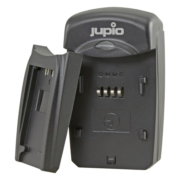 Jupio USB-C single chargeur pour batterie d'appareil photo avec façades interchangeables