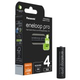 4 st AA Panasonic Eneloop Pro batterier - 2500mAh