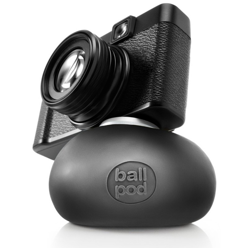 Ballpod statiefje - 8cm - Zwart - Stabiel op elke ondergrond