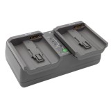 ChiliPower chargeur duo pour 2 batteries Nikon EN-EL4 et EN-EL4A
