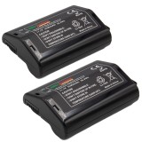 ChiliPower EN-EL4 batterie pour Nikon - Excellence - 3500mAh - pack de 2