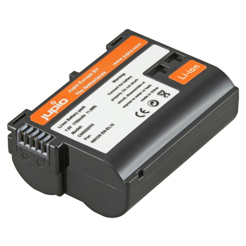 Batterie EN-EL15 pour appareil photo Nikon - Jupio